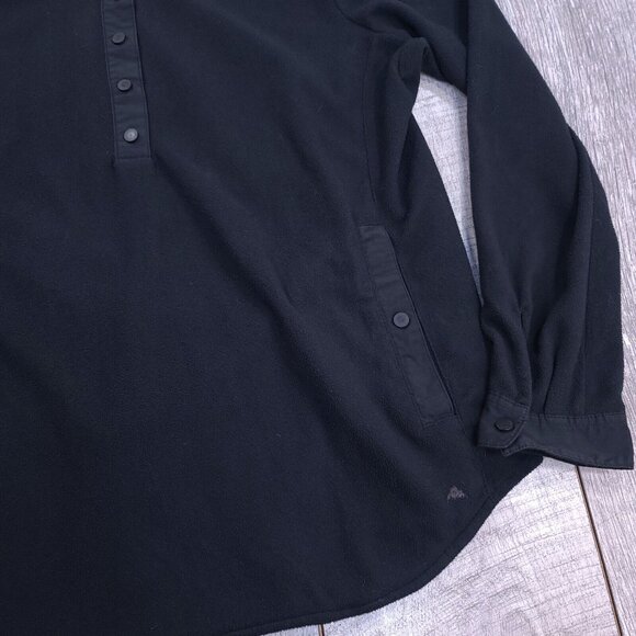 Burton T Snap Womens XL Battell Henley Fleece Pullover Sweater Jacket Ski Snow - Picture 3 of 7